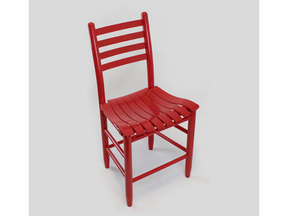 asheville wood ladderback dining chair 9