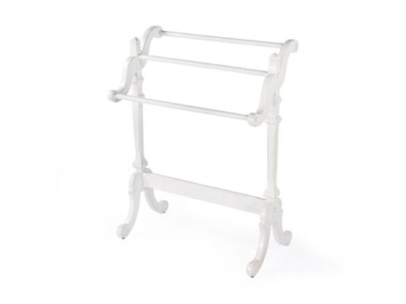butler specialty newhouse white blanket stand 8