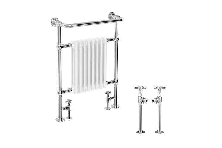 the chatsworth savoy traditional radiator with crosshead valves is £\239.9 21