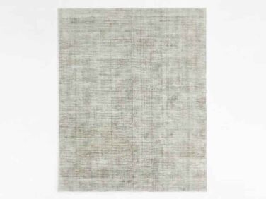 crate and barrel laval solid tip sheared grey area rug   1 376x282