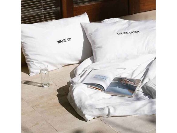 wake up – maybe later pillowcase set 8
