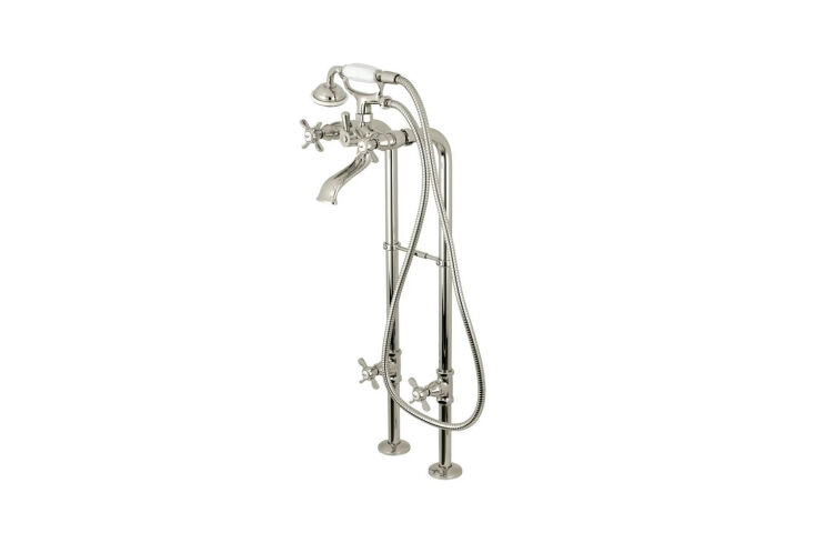 the kingston brass freestanding tub faucet (cck\285kx p) is \$84\1 at vint 19