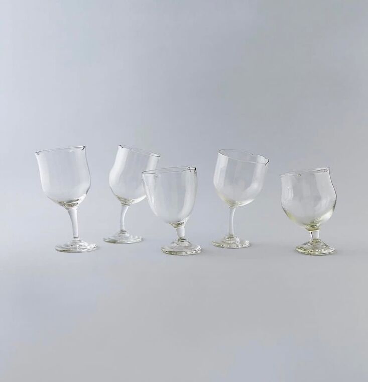 if \20\23 was the year of the wonky whisky glass, this year wine glasses get th 13