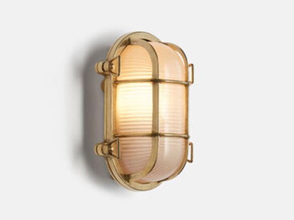 7″ seabeck cage oval bulkhead sconce 12