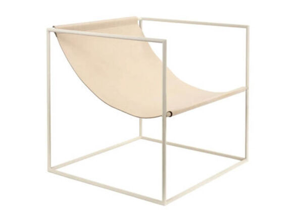 valerie objects solo seat lounge chair cream leather   1 584x438