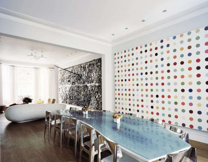 BathroomasArtInstallation:ADamienHirstIncluded-Remodelista