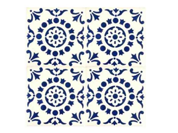 azulejo padrão 4.3×4.3” 14