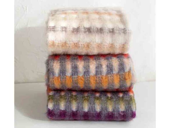 beige weave mohair blanket 8