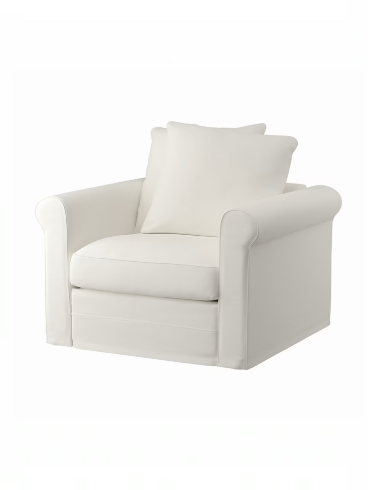 ikea harlanda armchair in white 23