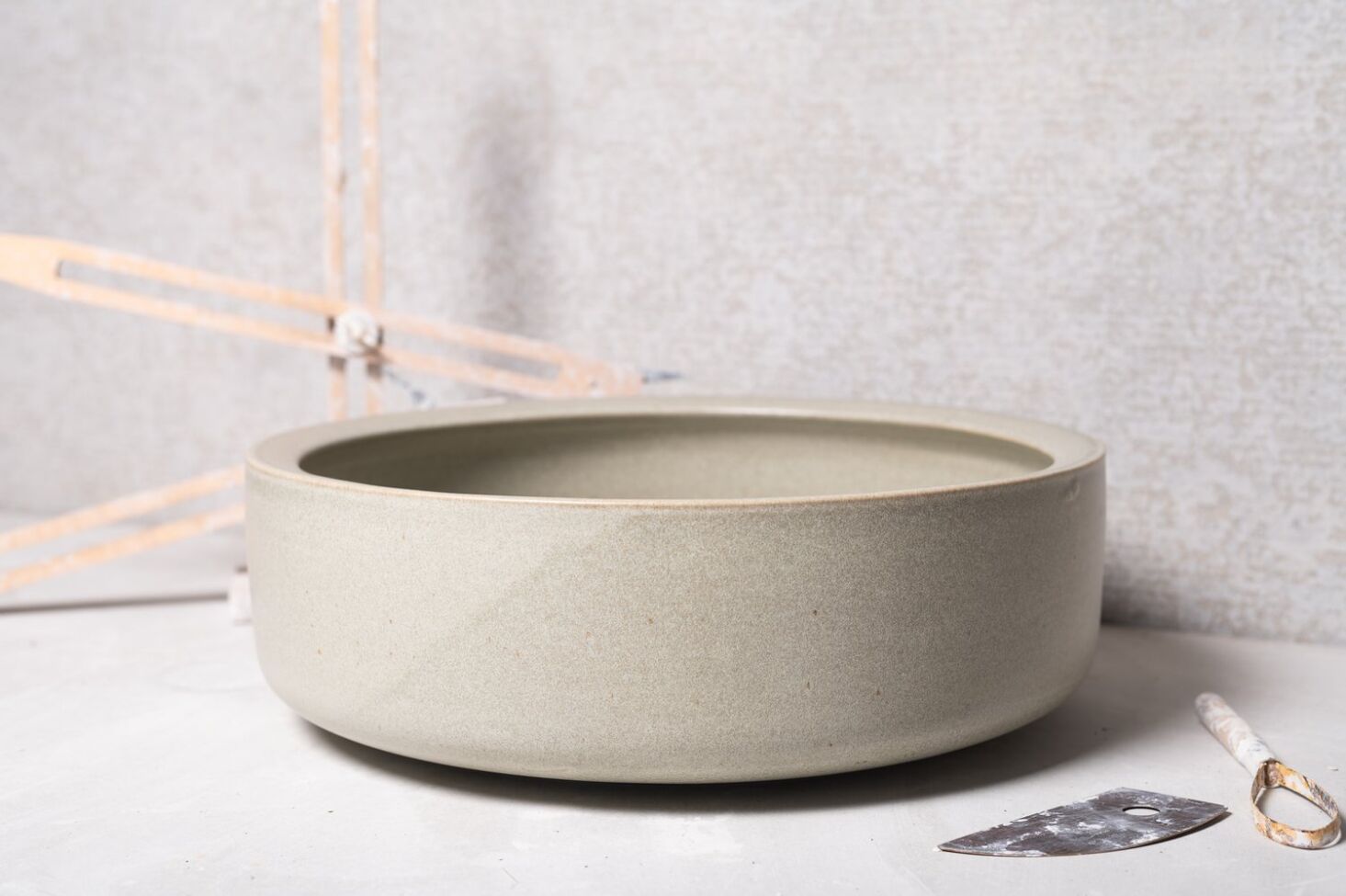 Handmade Ceramic Wash Basins by Lindsey Wherrett in Tasmania