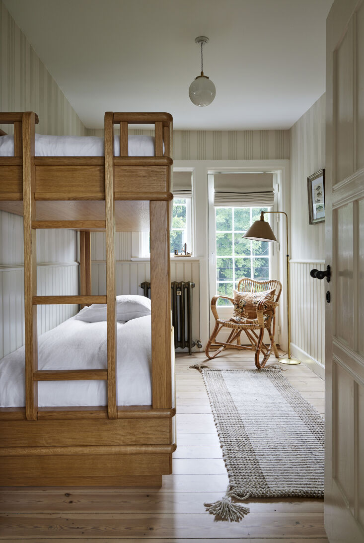bunk beds can help squeeze in extra guests—of all ages. here, pernille&a 19