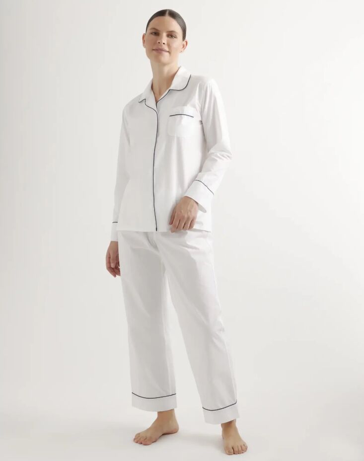 quince white pajama set 1