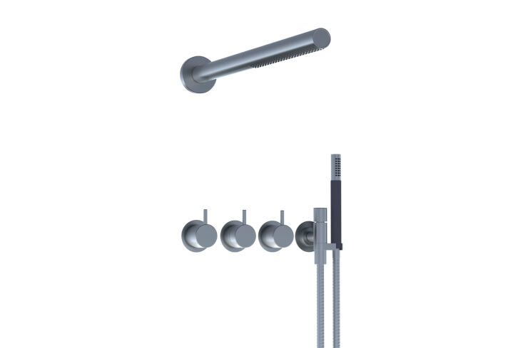 the vola thermostatic shower set (547\1r 08\1st) is the aforementioned fixture  17