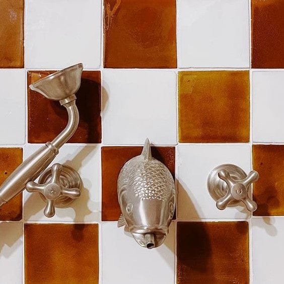 or, following the fish design trend: wall mounted taps with fish head, from \$\ 24