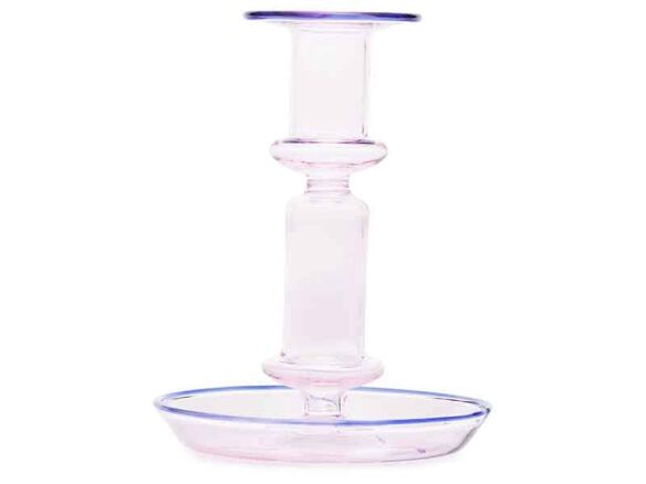 hay flare medium glass candleholder 10