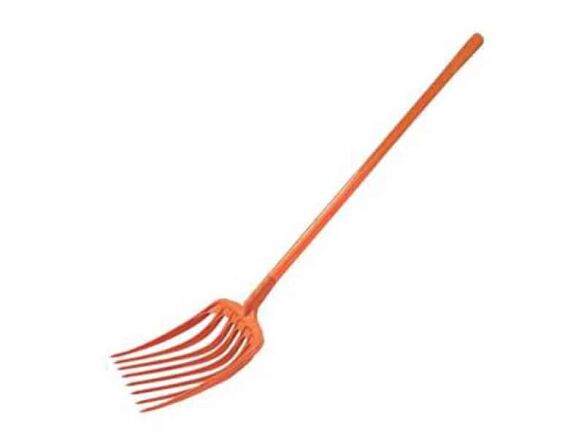 8 tine poly mulching fork 14