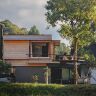 a tiny house over the garage: architect hironobu kagae's exercise in downs 8