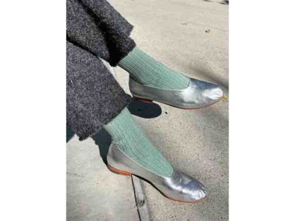 her socks – jade glitter 10