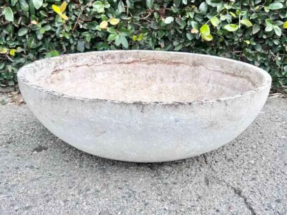 willy guhl 31″ concrete bowl 11
