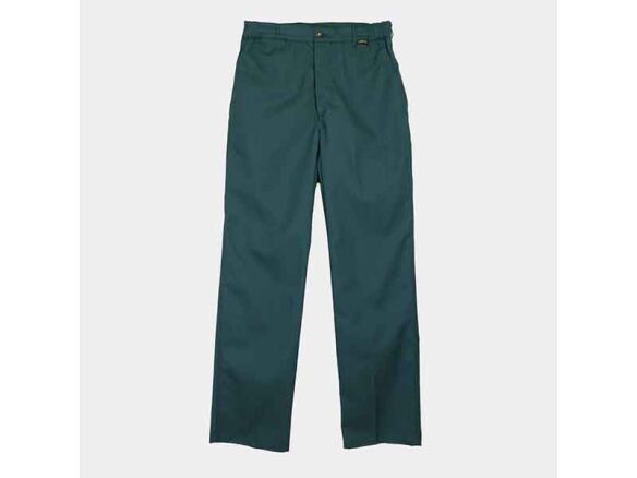le laboureur french cotton blend  work pant in french green 9