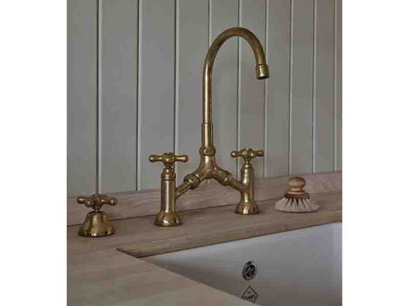roma two handle kitchen tap 12