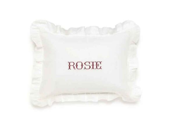 boudoir pillow frill edge 17