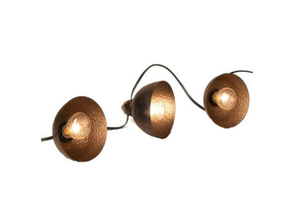 lumabase electric cafe string lights brown metal domes   1 584x438