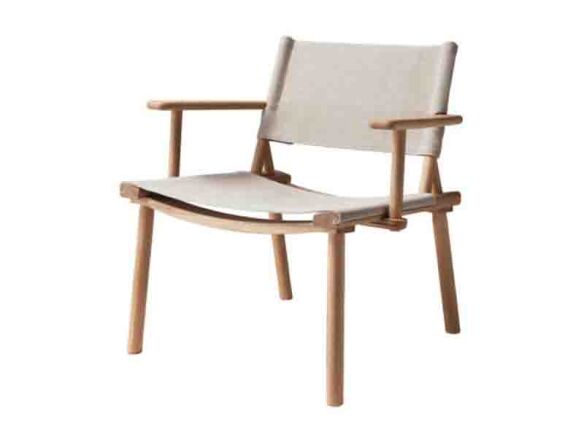 nikari december lounge chair oak linen canvas   1 584x438