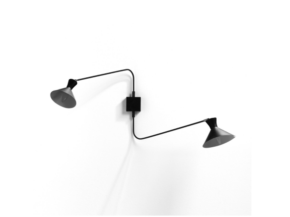 voltige two arm wall lamp 12