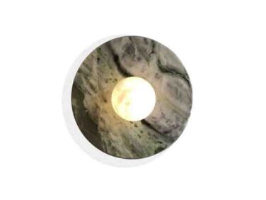 loliday spanish marble flat disc wall sconce   1 376x282