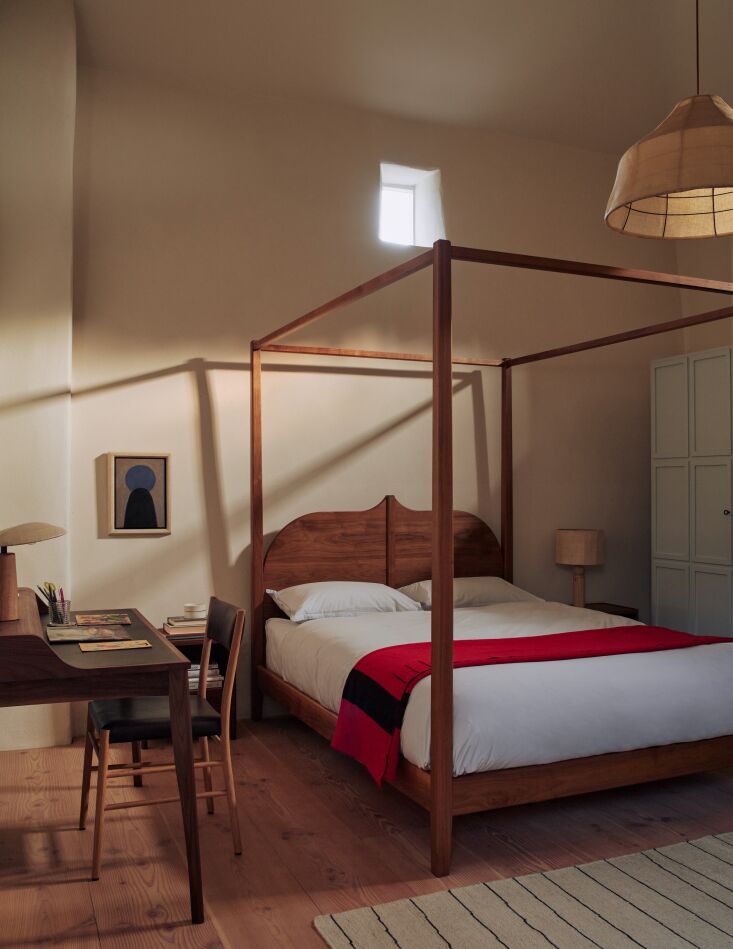 the daughters\2\17; bedrooms are in the converted old barn, which is tho 28