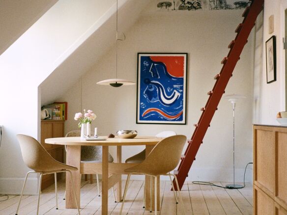young architect freja bak josias’s art filled family hideaway in copenhag 9