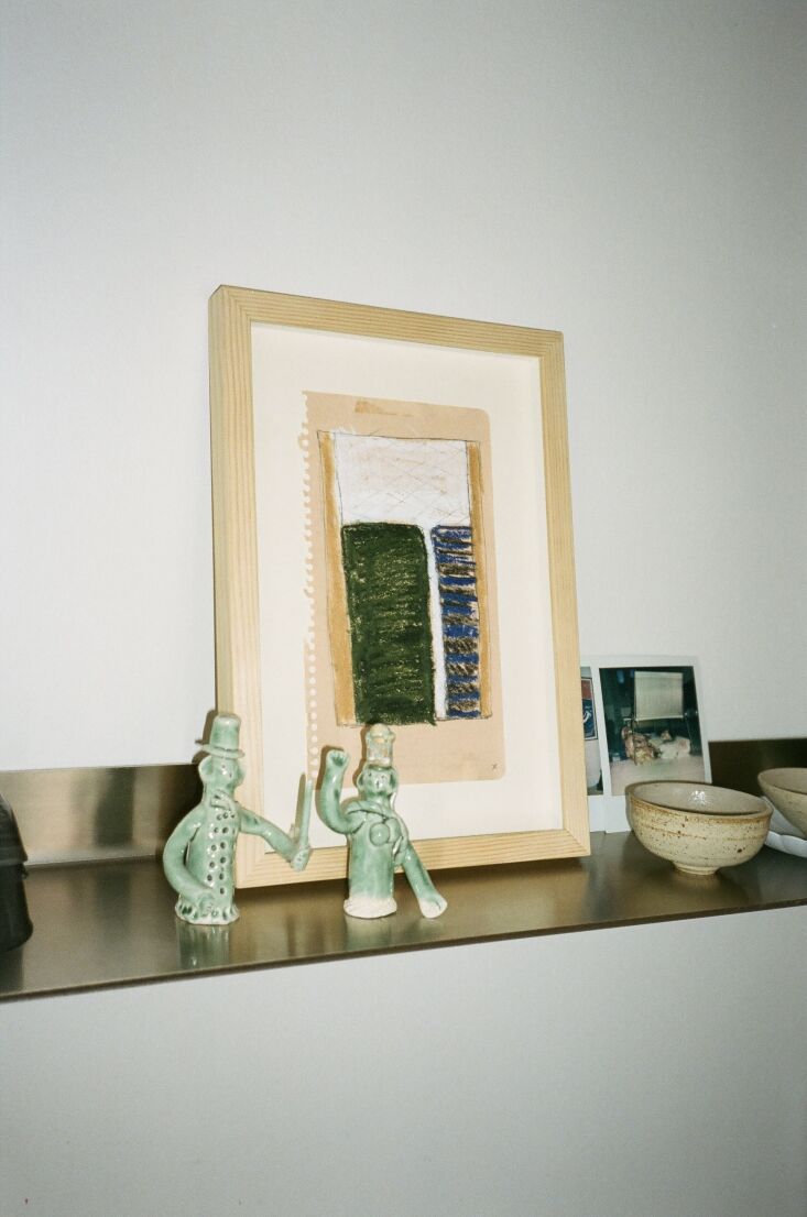 the shelf is by holsa, a new danish firm specializing in stainless steel furnit 27