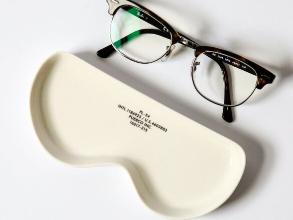 1 puebco ceramic glasses tray round  