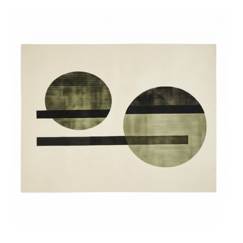 orbital harmony hand tufted rug 1001 knots full  