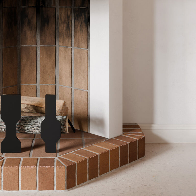 eldvarm odo andirons in situ  