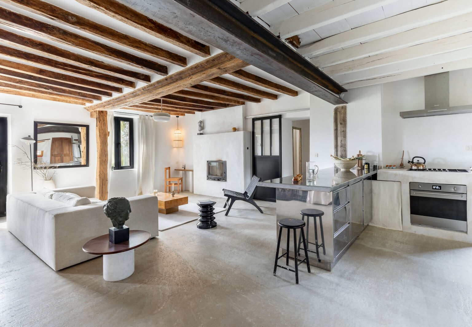 Sala de estar Maison Legere Elodie Gutbrod  