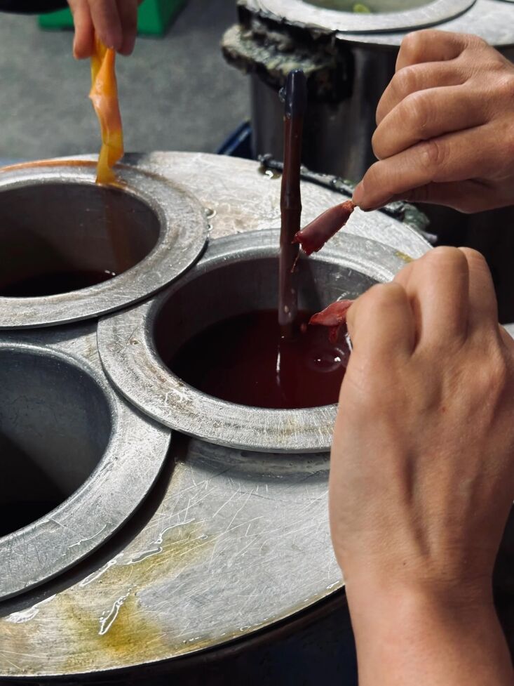 Caja para guardar bloques de velas de cera de abejas para derretir: en Wax Studio Stu 17