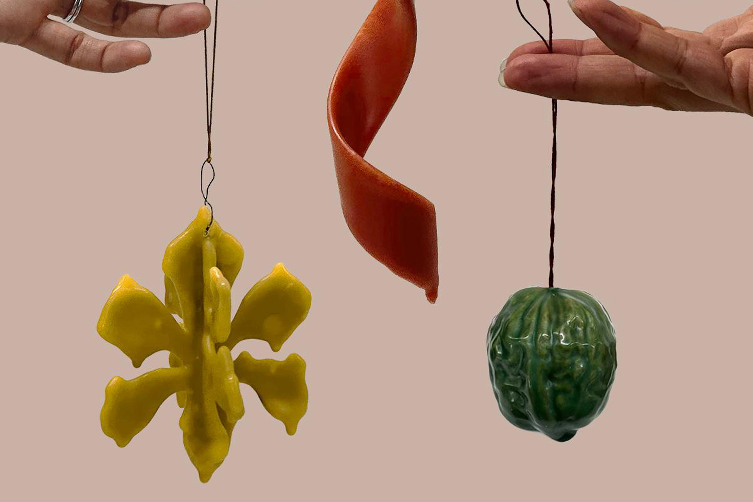 Cubierta de decoración navideña diy de Wax Studio