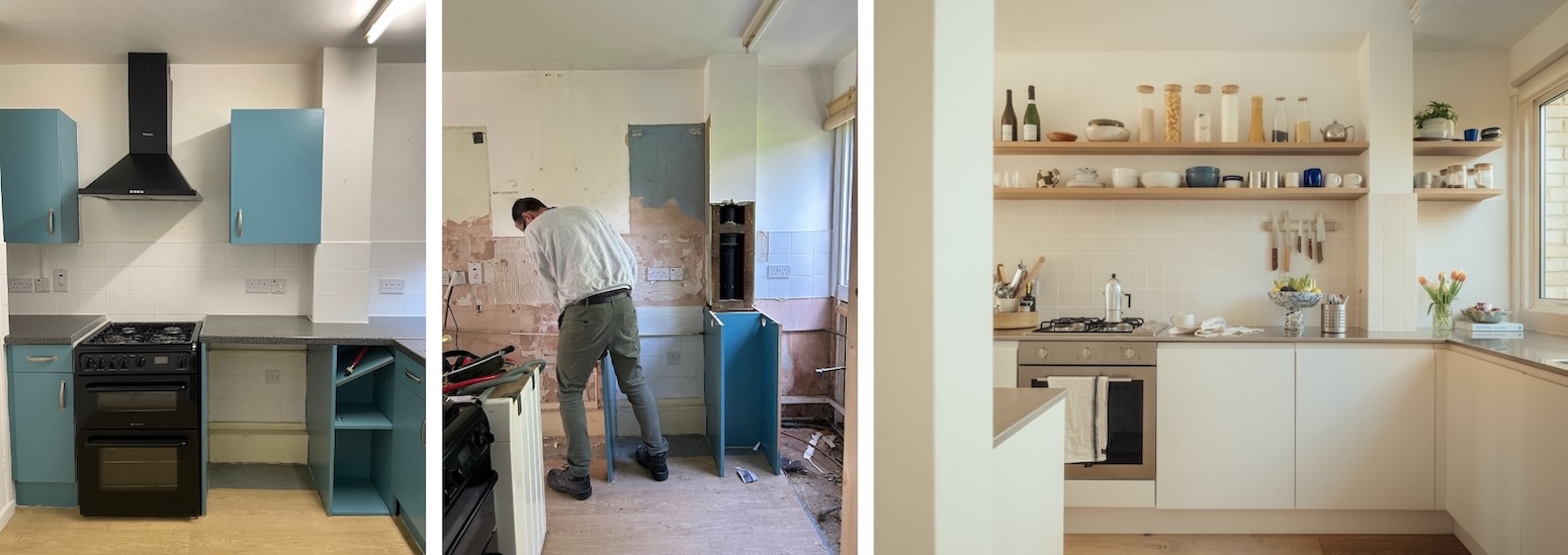 \2\20;weird layout; cupboards seem retrospectively added, so the bench s 29