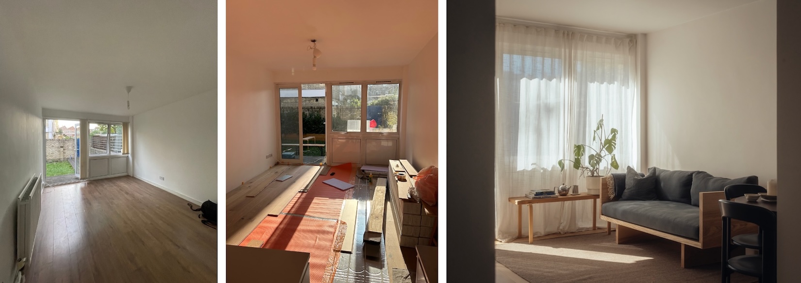 \2\20;we were originally planning to do the reno in two stages; kitchen/ 27