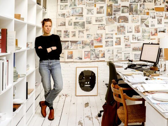 belgian furniture designer marina bautier in her studio justin paquay photo hero 2  