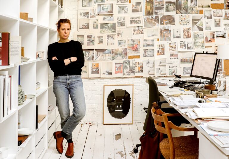 belgian furniture designer marina bautier in her studio justin paquay photo hero 2  