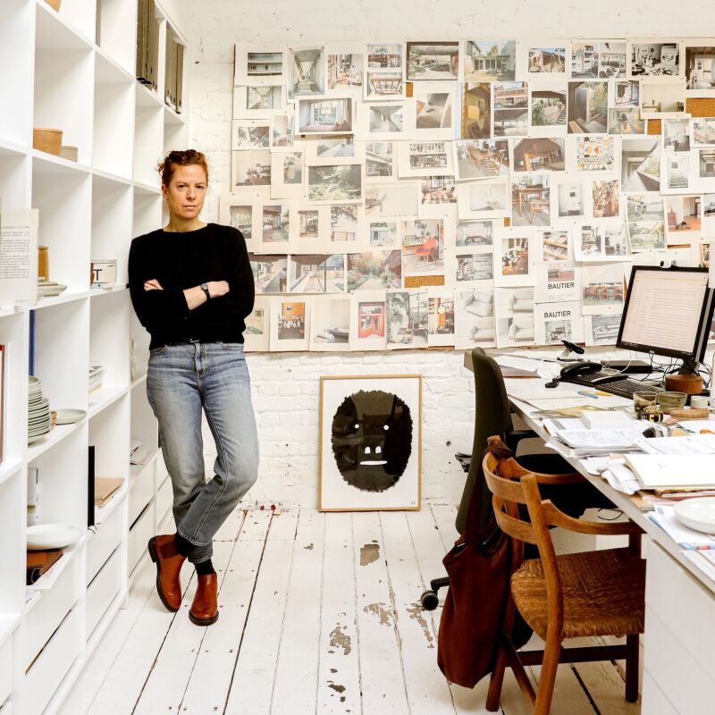 belgian furniture designer marina bautier in her studio justin paquay photo hero 2  