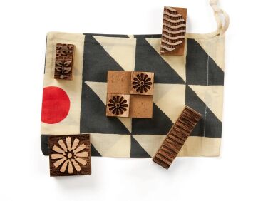 marigold dye and print kit block shop