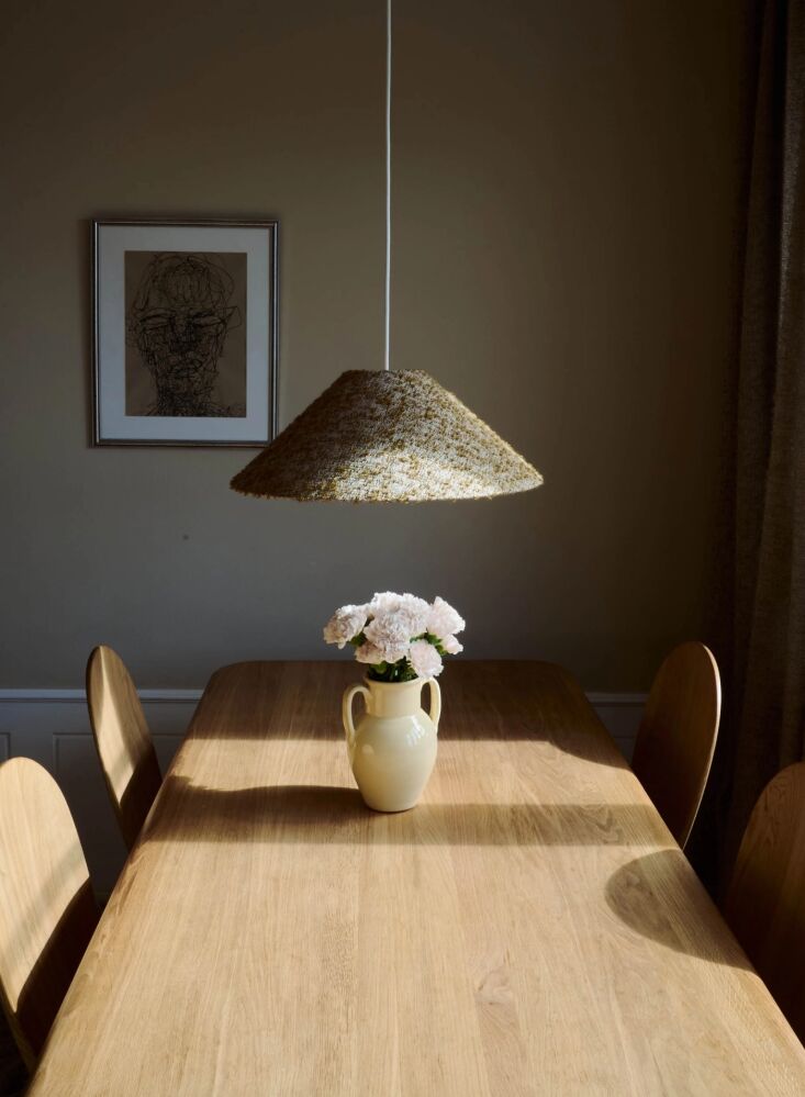 Parte de la colección de iluminación tambur es una selección de 24 luces colgantes.