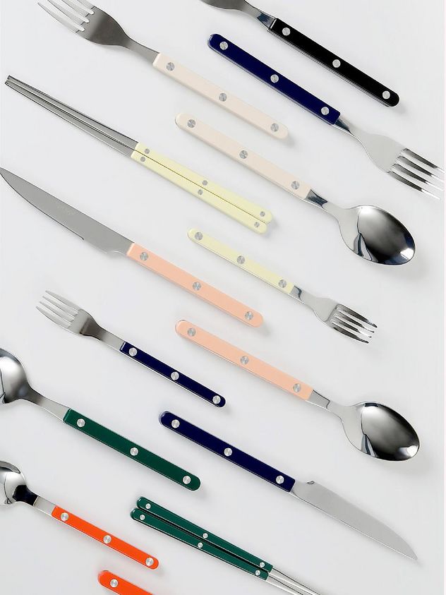 the tinib blanc rev 6 piece cutlery set in 38 colors is \$\25 from korean onlin 26