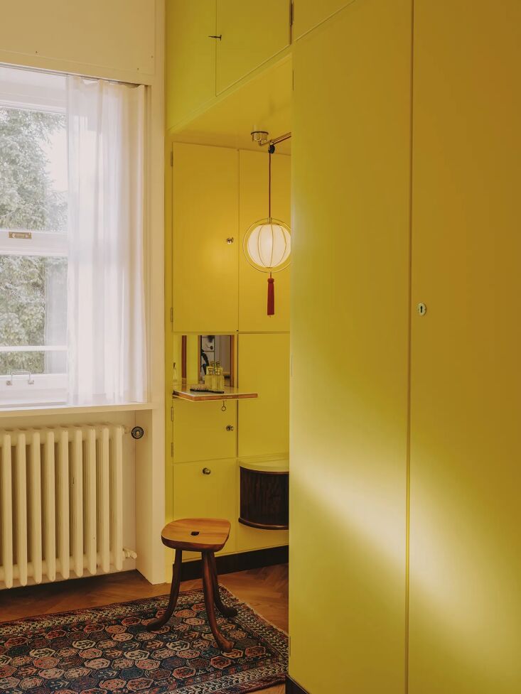 showcasing \1930s storage considerations, a tiny compartment for keeping person 25