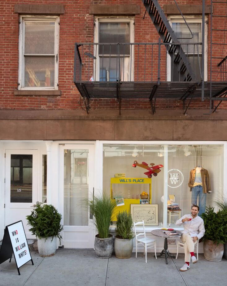 william cooper out front of his own shop—\2\2\1;a childhood dream& 26