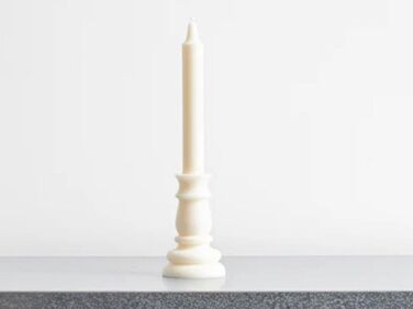 6 Favorites Sculptural SelfStanding Taper Candles portrait 7